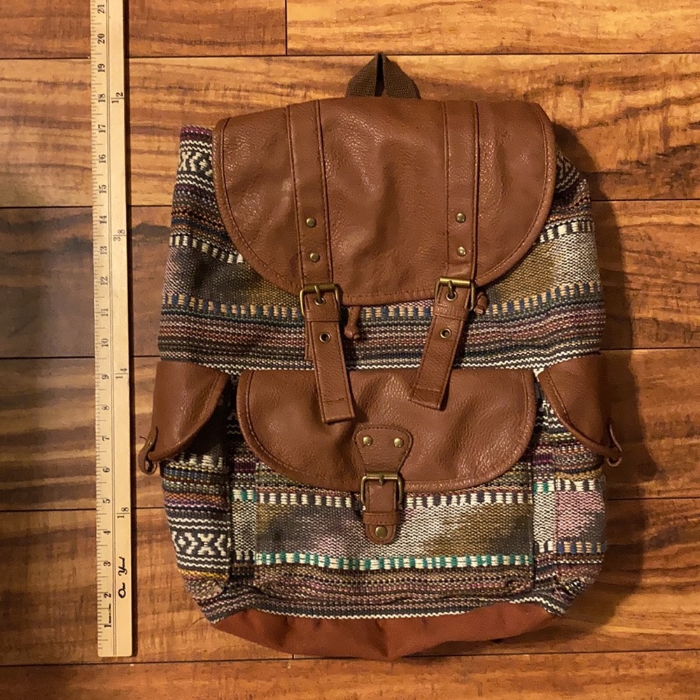 Mossimo Brown Backpack - Picture 4 of 5